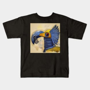 Portrait of a Mech Bird Kids T-Shirt